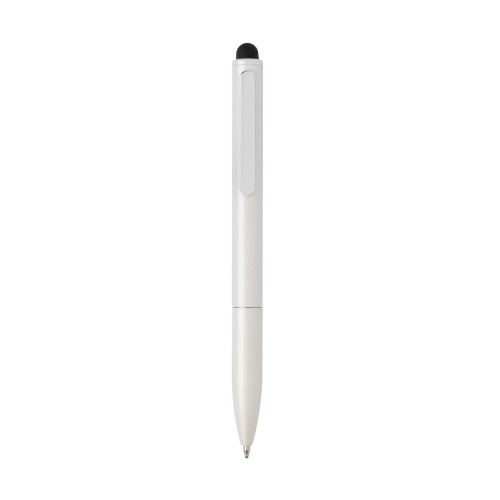 Długopis, touch pen Kymi, aluminium z recyklingu Biały P611.233 (1)