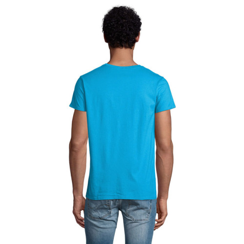 CRUSADER Męski T-SHIRT 150g Aqua S03582-AQ-M (2)