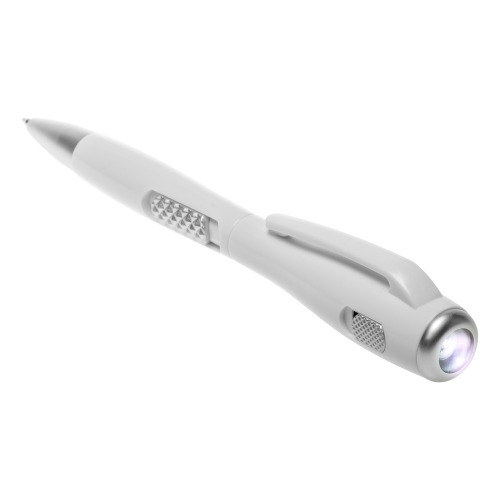 Długopis, lampka LED | Stephen biały V1475-02 (7)