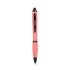 Bambusowy długopis, touch pen różowy V1933-21  thumbnail