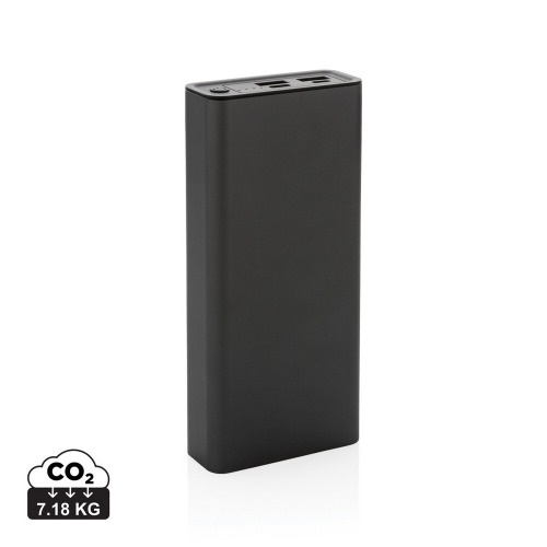 Power bank 20000 mAh Terra, aluminium z recyklingu Szary P322.632 (12)