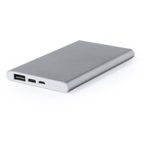 Power bank 4000 mAh Srebrny V3854-32 