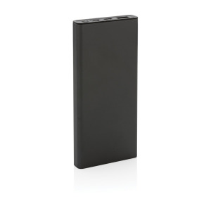 Szybki power bank 10000 mAh Terra, aluminium z recyklingu