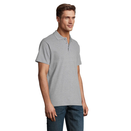 SPRINgII Męskie POLO 210g Grey melange S11362-GY-XXL (2)