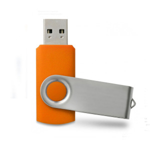 Pendrive obracany 8GB Pomarańczowy