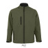 RELAX Męski softshell 340g Army S46600-AR-M  thumbnail