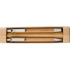 Bambusowy zestaw piśmienniczy, długopis touch pen i ołówek mechaniczny brązowy V1803-16 (3) thumbnail