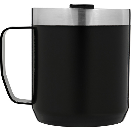 KUBEK STANLEY LEGENDARY CAMP MUG 12OZ / .35L Matte Black Pebble 1009366006 (1)