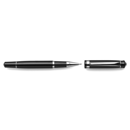 Zestaw piśmienniczy, długopis i pióro kulkowe czarny V1426-03 (13)