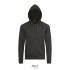 STONE UNI HOODIE 260g Charcoal melange S01714-CE-XXL  thumbnail