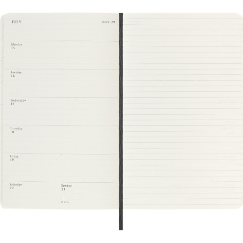 Kalendarz MOLESKINE Czarny VM398-03/2025 (4)