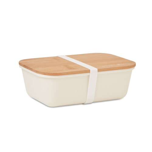 Lunchbox z bambusową pokrywką Beżowy MO6240-13 (3)