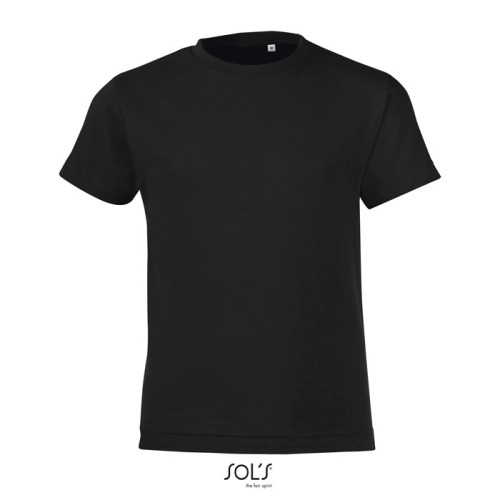 REGENT F Dziecięcy T-SHIRT Deep black S01183-DB-3XL 