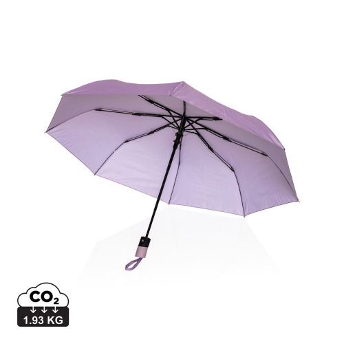 Mały parasol automatyczny 21" Impact AWARE™ RPET fioletowy P850.430 (9)
