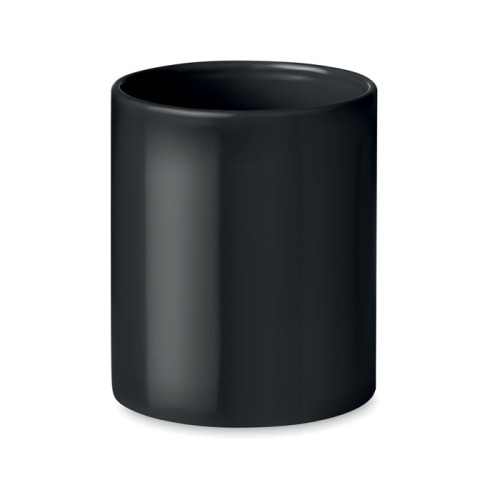 Kolorowy kubek ceramiczny czarny MO6208-03 (2)