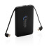 Power bank 5000 mAh, zintegrowany kabel 3 w 1 czarny P322.081 (6) thumbnail