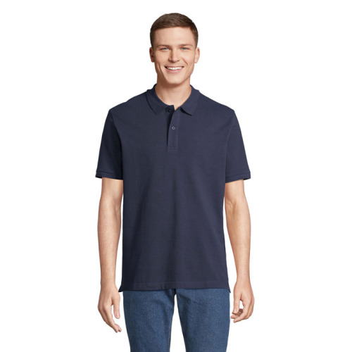 PEGASE Polo Organic 210g French Navy S04242-FN-L 