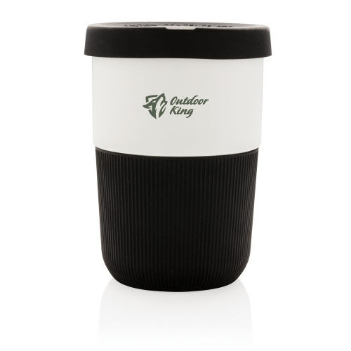 Kubek podróżny 380 ml Coffee to go z PLA Czarny P432.831 (3)