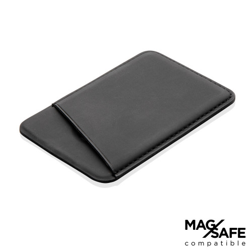 Magnetyczne etui na kartę kredytową do telefonu iPhone 12 Czarny P820.751 