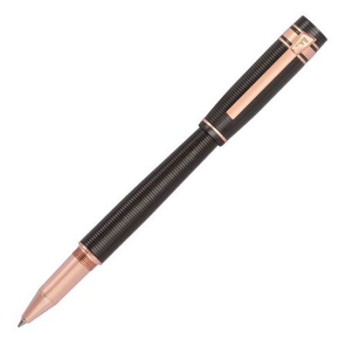 Pióro kulkowe Bold Stripe Gun &amp; Rosegold Szary FSH4705D (2)