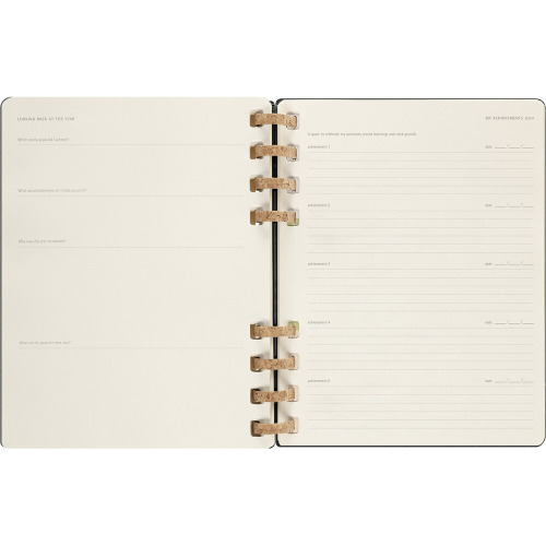 Spiralny kalendarz MOLESKINE Life Czarny VM490-03/2024 (22)