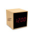 Bambusowy zegar na biurko z alarmem | Katherine drewno V0193-17 (17) thumbnail