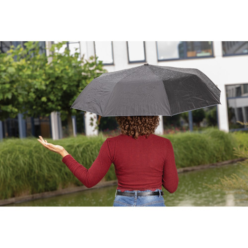 Mały parasol 21" Impact AWARE™ rPET Srebrny P850.552 (6)