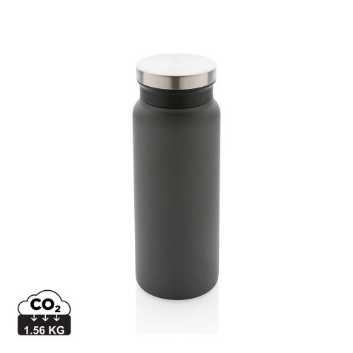 Butelka termiczna 600 ml, stal nierdzewna z recyklingu Anthracite P433.022 (12)