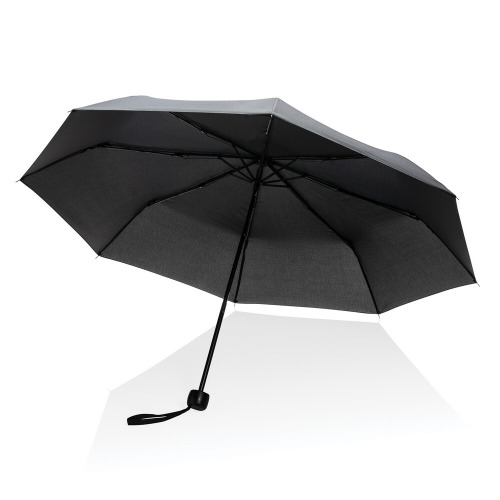 Mały parasol manualny 21" Impact AWARE rPET Czarny P850.581 (3)