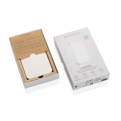 Power bank 10000 mAh Urban Vitamin Compton, RABS Srebrny P322.842 (15)