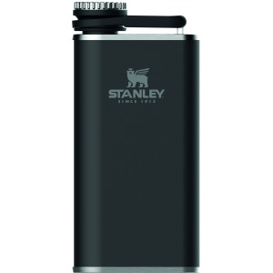 Piersiówka Stanley CLASSIC EASY FILL WIDE MOUTH FLASK 0,23 L Matte Black Pebble