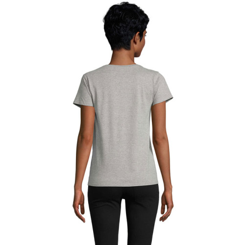 PIONEER WOMEN T-SHIRT 175g Szary melanż S03579-GM-M (2)