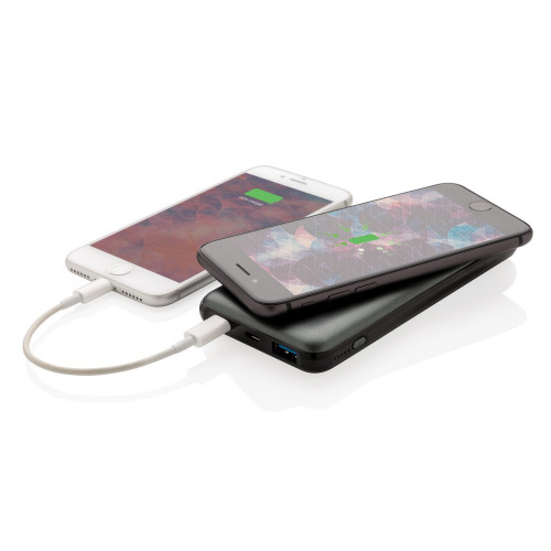 Bezprzewodowy power bank 10000 mAh z PD szary P322.142 (2)