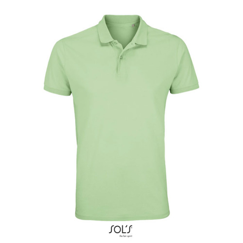 PLANET Męskie POLO 170g Frozen Green S03566-GN-S 