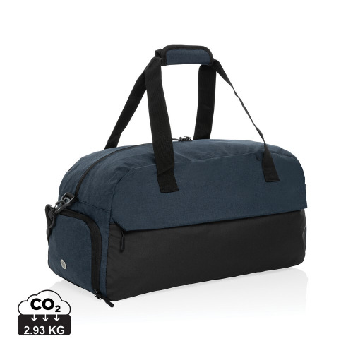 Torba sportowa, podróżna AWARE™ Kazu, RPET Niebieski P707.205 (9)