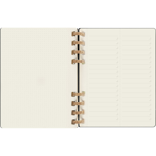 Spiralny kalendarz MOLESKINE Life Czarny VM490-03/2024 (23)