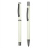 Zestaw piśmienniczy, długopis i pióro kulkowe | Elliot biały V1957-02 (1) thumbnail
