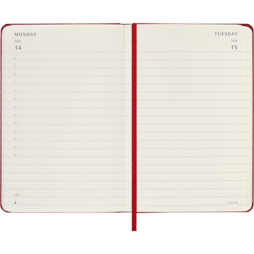 Kalendarz MOLESKINE Czerwony VM292-05/2025 (10)