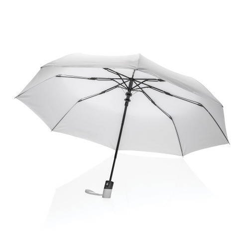 Mały parasol automatyczny 21" Impact AWARE™ rPET Biały P850.593 (15)