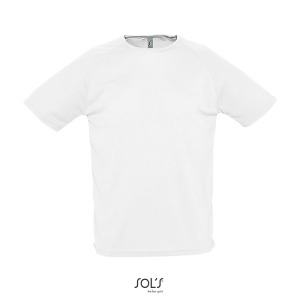 SPORTY Męski T-SHIRT 140g Biały