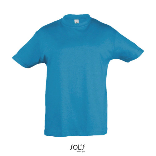 REGENT Dziecięcy T-SHIRT Aqua S11970-AQ-M 