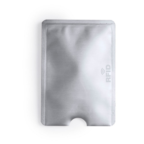 Etui na kartę kredytową, ochrona przed RFID srebrny V0486-32 (3)