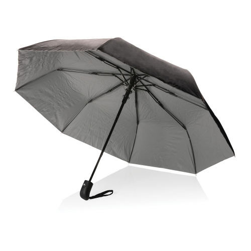 Mały parasol 21" Impact AWARE™ rPET Srebrny P850.552 (4)