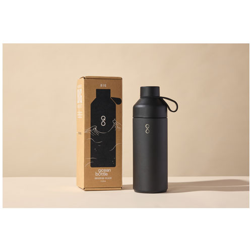 Big Ocean Bottle izolowany próżniowo bidon na wodę o pojemności 1000 ml Obsidian Black 10075390 (2)