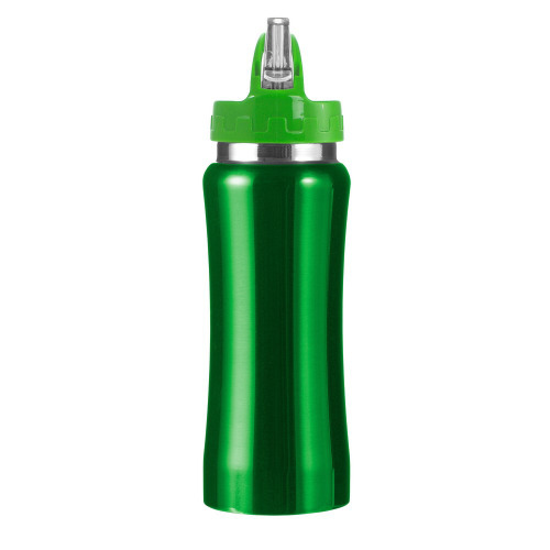 Bidon, butelka sportowa 600 ml zielony V4656-06 (3)