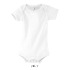 BAMBINO Dziecięce body 180g-WH-XXS Bialy S00583-WH-XS  thumbnail