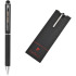 Długopis metalowy touch pen, soft touch CLAUDIE Pierre Cardin Czarny B0102001IP303 (1) thumbnail