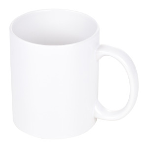 Kubek ceramiczny 300 ml | Piper biały