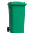 Pojemnik na przybory do pisania "kontener na śmieci" zielony V2565-06 (2) thumbnail