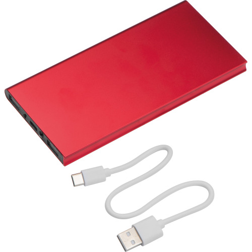 Powerbank 8,000 mAh Wolfsberg Czerwony 261205 